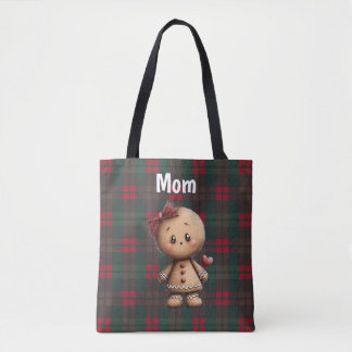 Benutzerdefinierte süße Lebkuchen Weihnachten Tasche