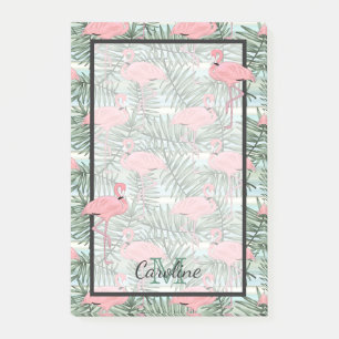 Benutzerdefinierte süße lustige rosa Flamingos Pal Post-it Klebezettel