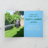 Benutzerdefinierte Tageskarten des Vaters | Grass Karte (Innenseite)