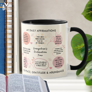 Benutzerdefinierte tägliche christliche Bibelvers- Tasse