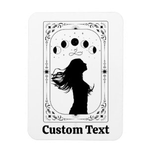Benutzerdefinierte Tarot-Karten mit Namen für Gebu Magnet