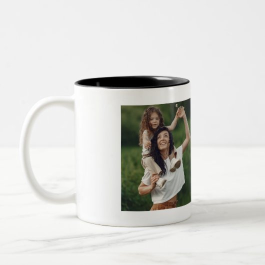 Benutzerdefinierte Tasse 2 für FotoCollage (Links)