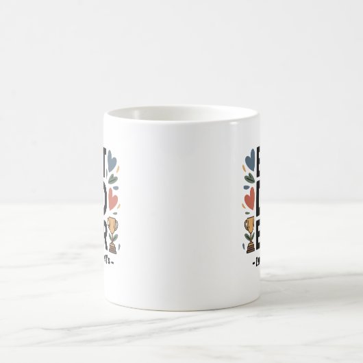 Benutzerdefinierte Tasse "Bester Vater je - [Name (Mittel)