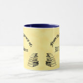 Benutzerdefinierte Tasse "Bibliothek" zum Lesen vo (Zentrum)