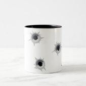 Benutzerdefinierte Tasse "Bullet Hole" (Mittel)