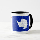 Benutzerdefinierte Tasse der Palmer-Antarktis-Stat (VorderseiteRechts)