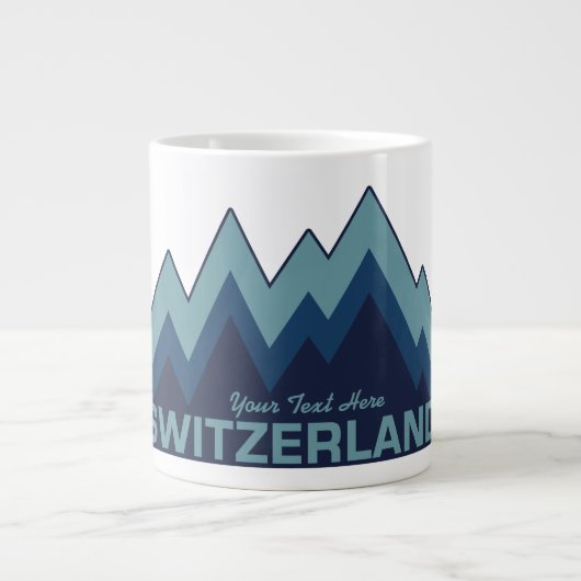 benutzerdefinierte Tasse DER SCHWEIZ (Vorderseite)