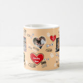 Benutzerdefinierte Tasse des Hundes, Personalisier (Mittel)