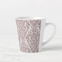 Benutzerdefinierte Tasse für das Damask-Muster