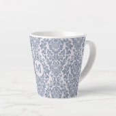 Benutzerdefinierte Tasse für das Damask-Muster (Rechte Ecke)