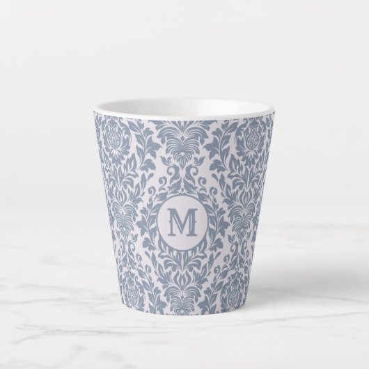Benutzerdefinierte Tasse für das Damask-Muster (Vorderseite)