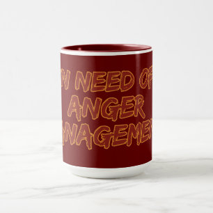 Benutzerdefinierte Tasse für die Angerverwaltung -