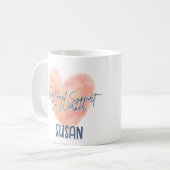 Benutzerdefinierte Tasse für die Unterstützung der (Vorderseite Links)