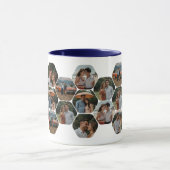 Benutzerdefinierte Tasse für FotoCollage - Persona (Zentrum)