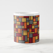 Benutzerdefinierte Tasse für geometrisches Muster (Vorderseite)