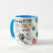 Benutzerdefinierte Tasse für Hunde (Vorderseite Links)