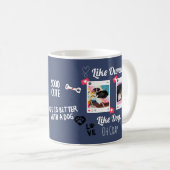 Benutzerdefinierte Tasse für Hunde | Personalisier (VorderseiteRechts)