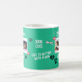 Benutzerdefinierte Tasse für Hunde | Personalisier (Mittel)