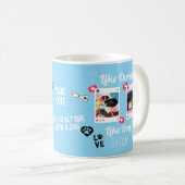 Benutzerdefinierte Tasse für Hunde | Personalisier (VorderseiteRechts)
