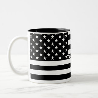 Benutzerdefinierte Tasse für meine Soldatin Schwar