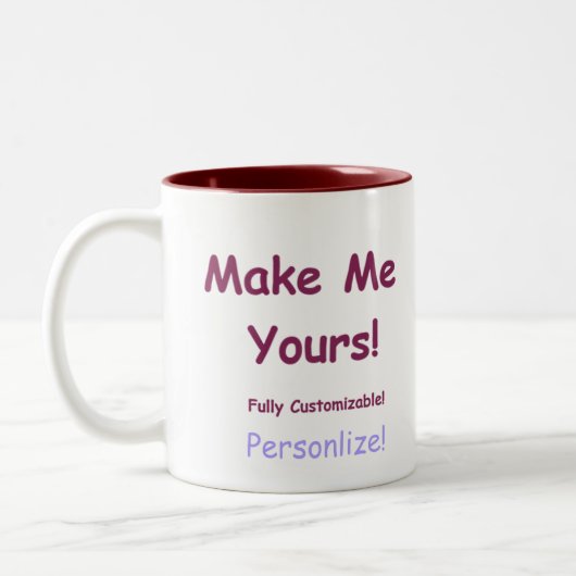 Benutzerdefinierte Tasse In einer Vielzahl von Sti (Links)