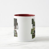 Benutzerdefinierte Tasse mit Bild und Text (Zentrum)