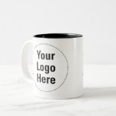 Benutzerdefinierte Tasse mit Ihrem Logo (beide Sei (Vorderseite Links)