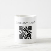 Benutzerdefinierte Tasse mit QR-Code, QR-Code-Tass (Mittel)