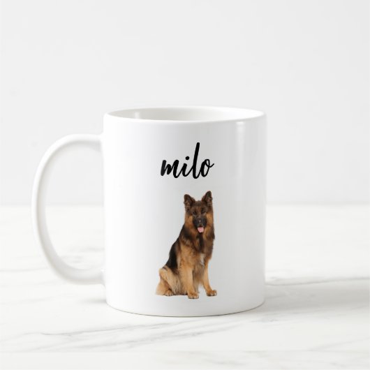 Benutzerdefinierte Tasse von Begleitern mit Foto f (Links)