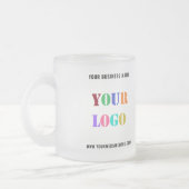 Benutzerdefinierte Tasse von Firmenlogos und Textw (Links)