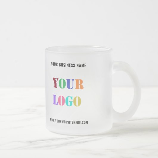 Benutzerdefinierte Tasse von Firmenlogos und Textw (Rechts)