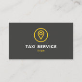 Benutzerdefinierte Taxi-/Uber-Visitenkarte Visitenkarte (Vorderseite)