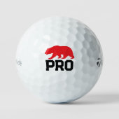 Benutzerdefinierte Taylor Made Golfbälle mit rotem (Vorderseite)