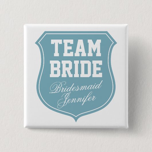 Benutzerdefinierte Team Braut Knöpfe für Junggesel Button (Vorderseite)