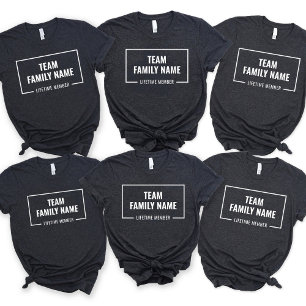 Benutzerdefinierte Team-Familien-Lebenslange Mitgl T-Shirt
