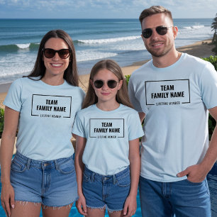 Benutzerdefinierte Team-Familien-Lebenslange Mitgl T-Shirt