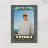 Benutzerdefinierte Team Groom Cards Trauzeugen Kar Telefonnummerkarte (Vorderseite)