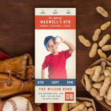 Benutzerdefinierte Teamfarben Sporting Event Ticke