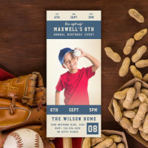 Benutzerdefinierte Teamfarben Sporting Event Ticke