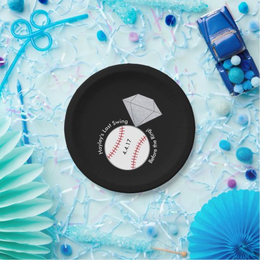 Benutzerdefinierte Teller für das Bachelorette-Bas (Party)