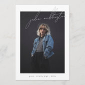 Benutzerdefinierte Template-Foto High School Absch Ankündigung (Vorderseite)