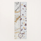 Benutzerdefinierte Terrazzo-Mustervorlagen Yogamatte (Rückseite)