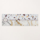 Benutzerdefinierte Terrazzo-Mustervorlagen Yogamatte (Vorderseite (Horizontal))