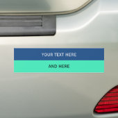 Benutzerdefinierte Text-, Bild- und Hintergrundfar Autoaufkleber (Auf Auto)