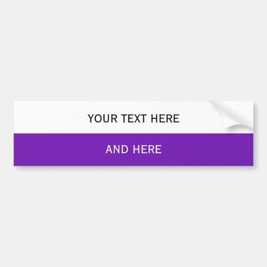 Benutzerdefinierte Text-, Bild- und Hintergrundfar Autoaufkleber (Vorne)