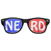 Benutzerdefinierte Text-, Bild- und Hintergrundfar Sonnenbrille (Vorderseite)