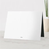 Benutzerdefinierte Text-Frosch-Karte Karte (Rückseite)