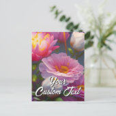 Benutzerdefinierte Text-gemischte Blume 26 Vorlage (Stehend Vorderseite)