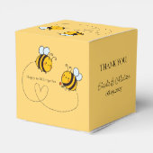 Benutzerdefinierte Text Happy Liebe Bienen Geschenkschachtel (Rückseite)