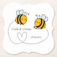 Benutzerdefinierte Text Happy Liebe Bienen